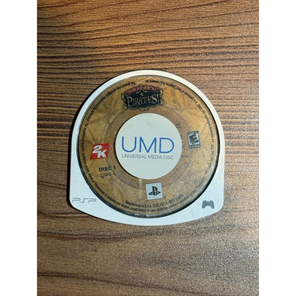 Sid Meier's Pirates! - Playstation Portable PSP TESTED